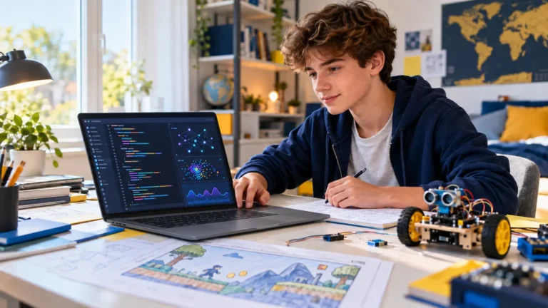 Apprendre à coder à l’adolescence : langages et projets pour débuter