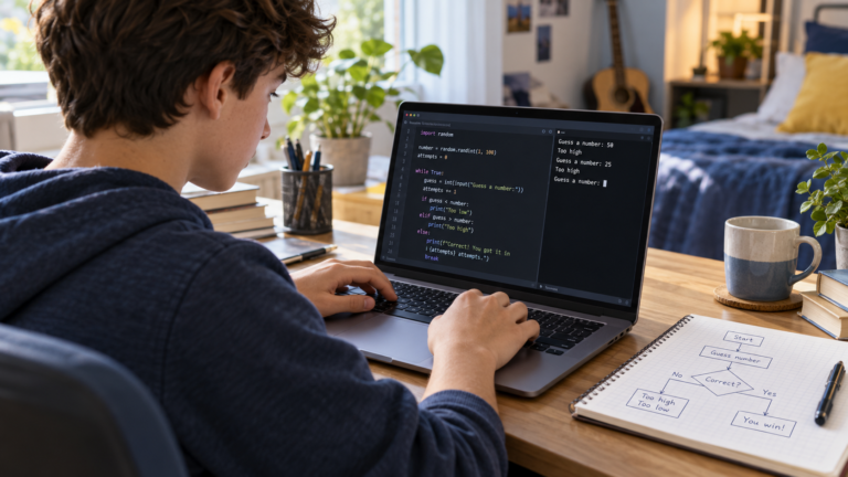 5 Python Projects for Beginners: Practical Ideas for Teens